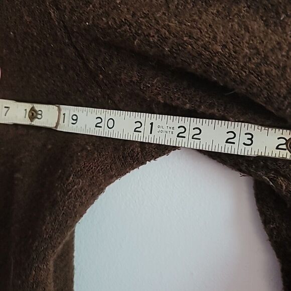 Kuhl Womens Size L Alfpaca Full Zip Hooded Fleece Jacket in Brown-Made In Canada - Picture 12 of 13